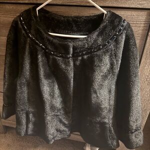 Terry Lewis Classic Luxuries Black Textured Jacket